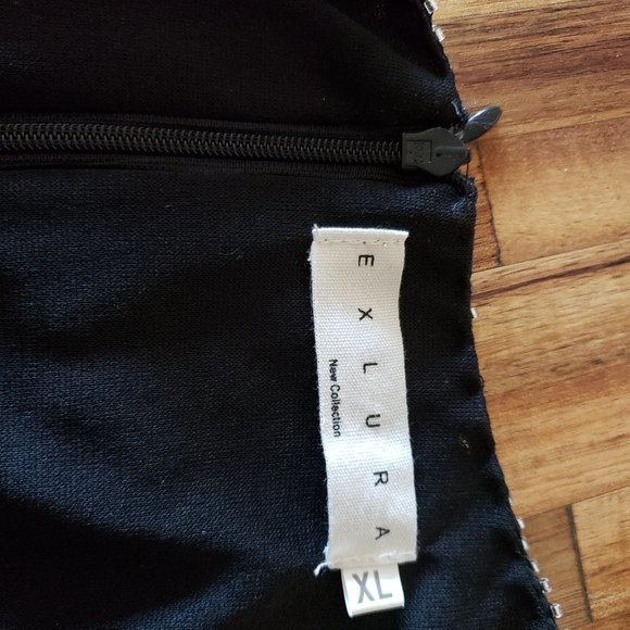 1920 Great Gasby complete outfit, dress, hat, gloves, shoes, feather headband - Picture 5 of 8